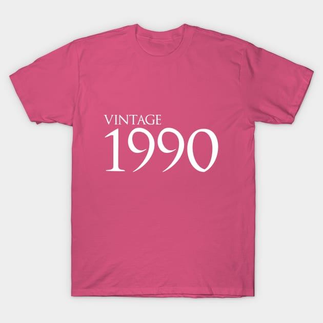 Vintage 1990 T-Shirt by GlossyArtTees